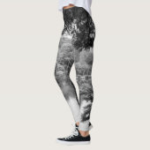 Zwart-wit, koel, unieke natuur en meer leggings (Links)