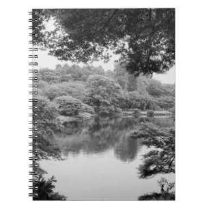 Zwart-wit, koel, unieke natuur en meer notitieboek