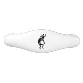 Zwart-wit Kokopelli patroon zuidwestelijke ontwerp Keramische Ladegreep (Voorkant)