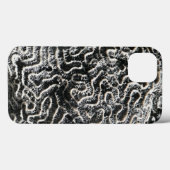 Zwart-wit koraal I Abstracte Natuur Foto Case-Mate iPhone Case (Achterkant (horizontaal))