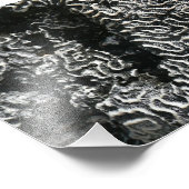 Zwart-wit koraal I Abstracte Natuur Foto Foto Afdruk (Hoek)