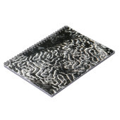 Zwart-wit koraal I Abstracte Natuur Foto Notitieboek (Linkerzijde)