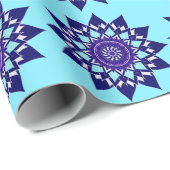 Zwart-wit kosmos cadeaupapier (Rol Hoek)