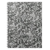 Zwart-wit krabbels notitieboek (Voorkant)