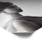 Zwart-wit kunst foto afdruk (Hoek)