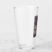 Zwart-wit Kunst van Sint Franciscus de Sales Glas (Rechts)