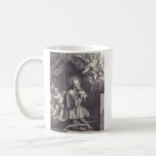Zwart-wit Kunst van Sint-Franciscus van Sales Koffiemok
