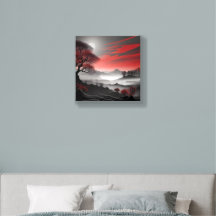 Zwart-wit kunstwerk