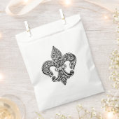  zwart-wit lafond De Lis Bedankzakje (Geknipt)