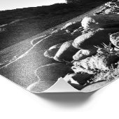 Zwart-wit landschap 4 foto afdruk (Hoek)