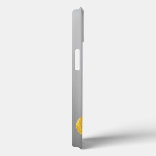 Zwart wit landschap Golden Moon Aangepaste naam Case-Mate iPhone Case (Achterkant / Rechts)