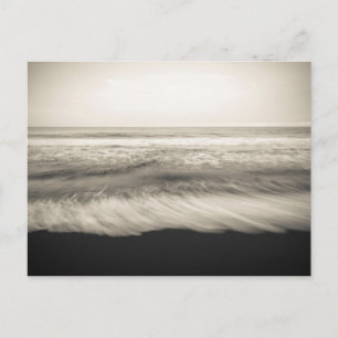 Zwart-wit landschap, Hawaii Briefkaart