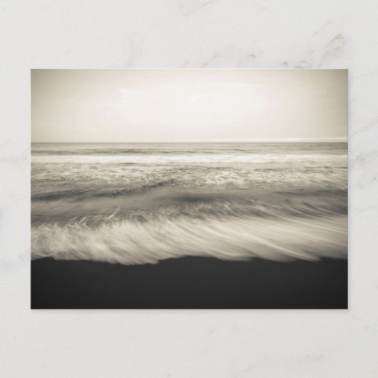 Zwart-wit landschap, Hawaii Briefkaart (Voorkant)