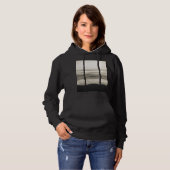 Zwart-wit landschap, Hawaii Hoodie (Voorkant volledig)