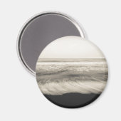 Zwart-wit landschap, Hawaii Magneet (Voorkant / Achterkant)