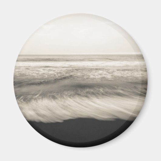 Zwart-wit landschap, Hawaii Magneet (Voorkant)