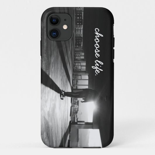 Zwart-wit langboardiPhone 5/5S-Hoesje Case-Mate iPhone Case (Achterkant)