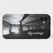 Zwart-wit langboardiPhone 5/5S-Hoesje Case-Mate iPhone Case (Achterkant (horizontaal))