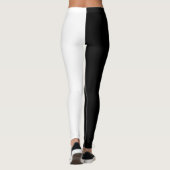 Zwart-wit Leggings (Achterkant)