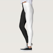 Zwart-wit Leggings (Links)