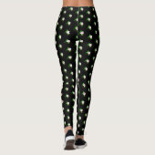 Zwart/Wit Leggings (Achterkant)