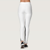 Zwart-wit Leggings (Achterkant)