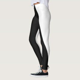 Zwart-wit Leggings