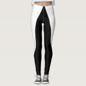 Zwart-wit Leggings (Voorkant)