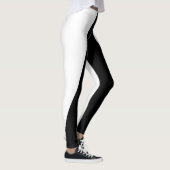 Zwart-wit Leggings (Rechts)