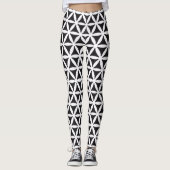 zwart & wit leggings (Voorkant)