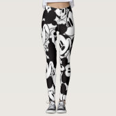 Zwart-wit Leggings (Voorkant)