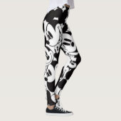 Zwart-wit Leggings (Rechts)