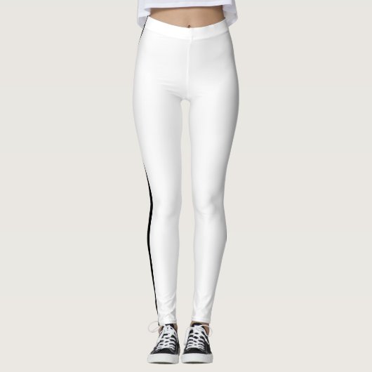 Zwart-wit Leggings (Voorkant)