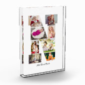 Zwart-Wit Letter N Foto Collage (Links)