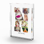Zwart-Wit Letter N Foto Collage (Rechts)