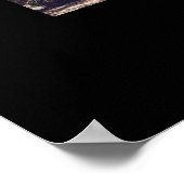 Zwart-wit Letter P Foto Collage Poster (Hoek)