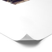 Zwart-wit Letter P Fotocollage Poster (Hoek)