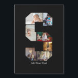 Zwart-wit Letter S foto collage<br><div class="desc">Deze monogram foto collage is een persoonlijk ontwerp dat een krachtig monogram (initiaal of letter) combineert met een verzameling foto's die artistiek binnen of rond het monogram zijn gerangschikt. Het is een stijlvolle manier om herinneringen te laten zien en tegelijkertijd een unieke, elegante touch toe te voegen aan decoratie of...</div>