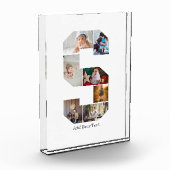 Zwart-wit Letter S Foto Collage (Links)