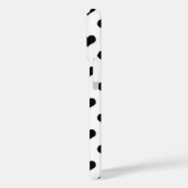 Zwart Wit Liefde Hartpatroon Case-Mate iPhone Case (Achterkant / Links)