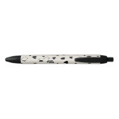 zwart-wit liefdespen  zwarte inkt pen (Achterkant)