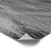 Zwart-wit Lion Art Poster (Hoek)