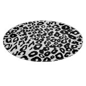 Zwart-wit Luipaard print Snijplank (Hoek)