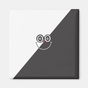 Zwart-wit magneet