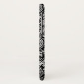 Zwart-wit Mandala Case-Mate iPhone Case (Achterkant/links)