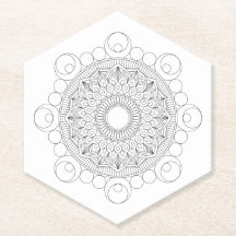 Zwart-wit Mandala v2