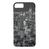 Zwart & Wit Manhattan iPhone 7 Hoesje (Achterkant)