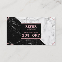 Zwart Wit Marmer Goud Make-up Artiest Referral