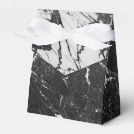 Zwart & Wit Marmer Modern Glam Trendfeest Bedankdoosjes