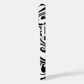 Zwart-wit marmer - papier marmerstijl Case-Mate iPhone case (Achterkant / Links)